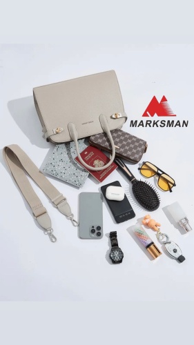 Сумка тоут Marksman экокожа бежевый