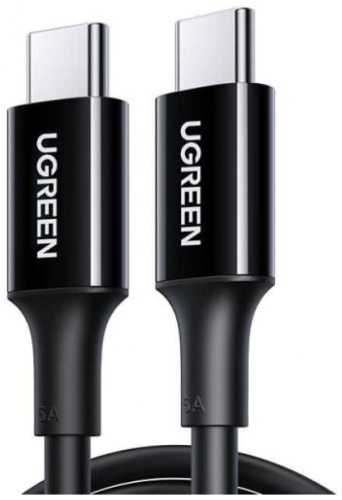 Кабель Ugreen USB TypeC (M), 2 м, черный