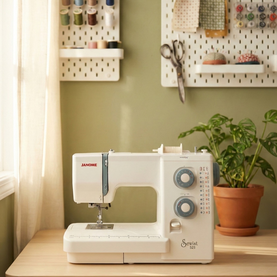 Швейная машина Janome Sewist 521 белый