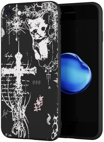 Чехол Mcover для Apple iPhone 7, iPhone 8, iPhone SE рисунок