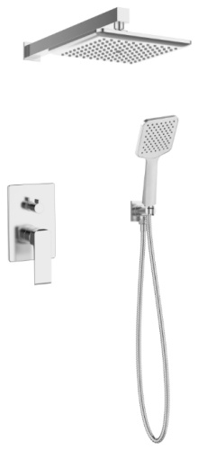 ESKO душевой набор (гарнитур) Squared Chrome 6in1 SQ