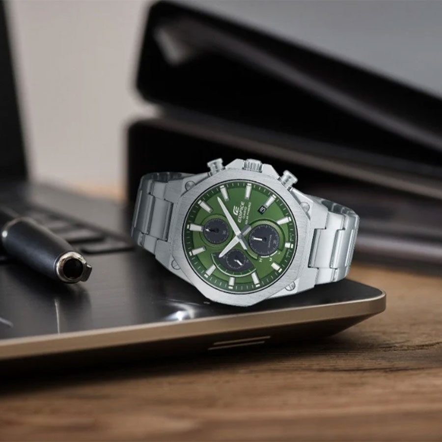 Кварцевые CASIO EFS-S570D-3AUDF нержавеющая сталь