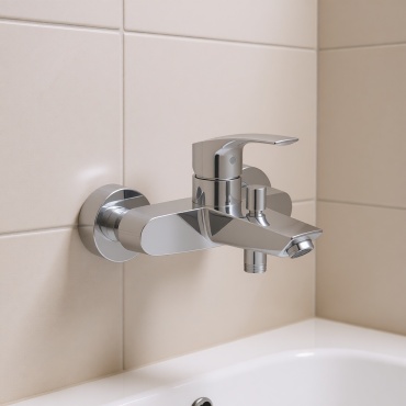 Смеситель для ванны Grohe Eurosmart 33300003, латунь, цвет хром