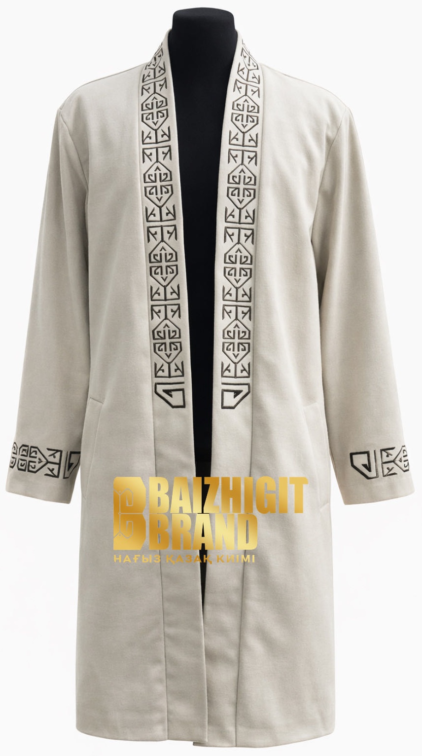 Национальный костюм BAIZHIGIT BRAND бежевый
