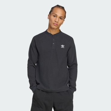 Лонгслив adidas ESSENTIALS LS черный