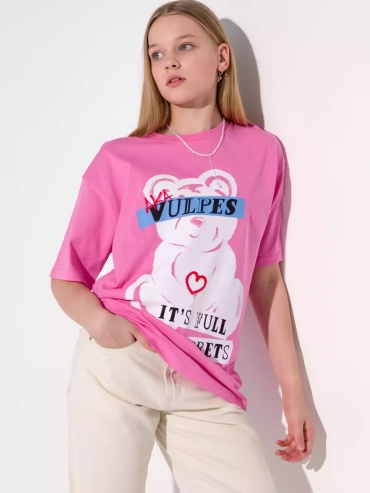 Футболка Vulpes розовый