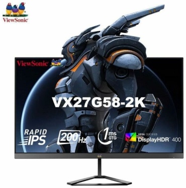 27" Viewsonic VX27G58-2K черный