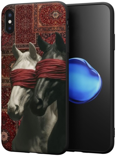 Чехол Mcover для Apple iPhone Xs Max рисунок