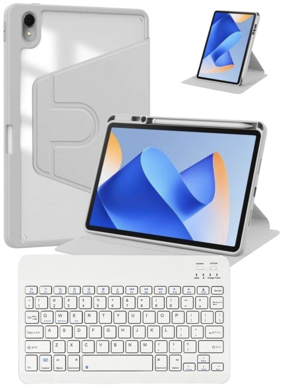 Чехол Mircase для Apple iPad 11 A16 (2025) 11 дюйм серый