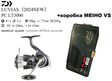 DAIWA безынерционная LUVIAS 24 PC LT 3000