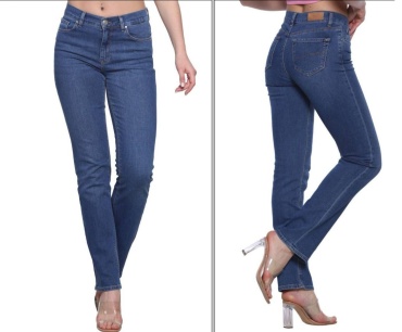 Джинсы прямые Jeans Town синий