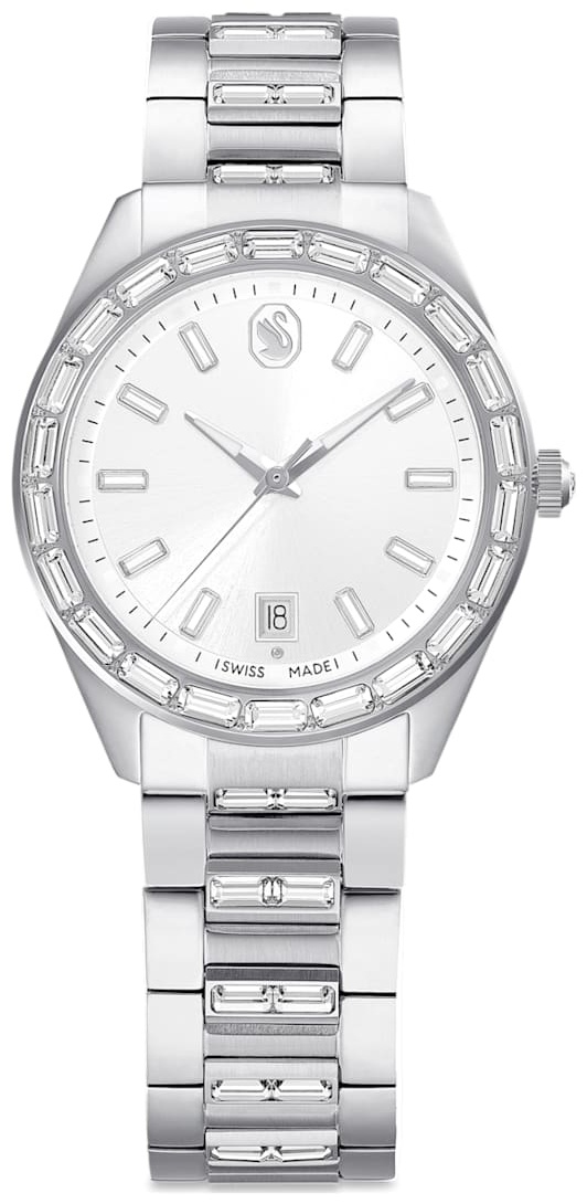 Кварцевые Swarovski MATRIX:MB STS/WHT/STS нержавеющая сталь