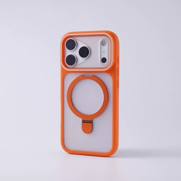 Чехол CABBEEN для Apple iPhone 17 Pro оранжевый