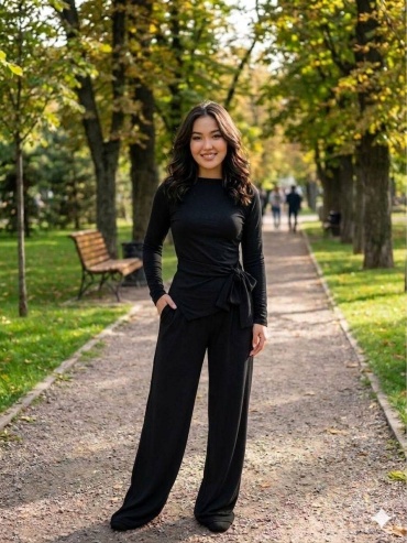 Костюм повседневный GULZARI черный