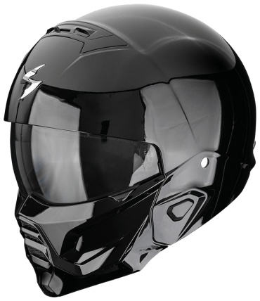 Scorpion EXO-COMBAT II SOLID черный глянцевый XL