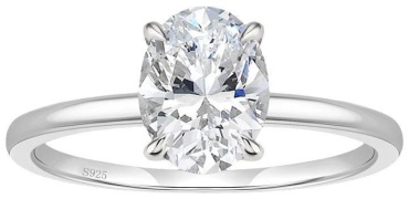 Кольцо Mellis 10364 размер 18 ювелирный сплав, цирконий, серебристый