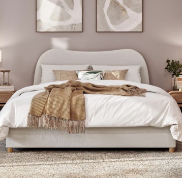 Кровать NC comfort Mone 180x200 двуспальная, 180x200 см (с матрасом, подъёмный механизм) белый, мультиколор