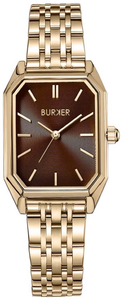 Кварцевые BURKER Isabell Gold Brown нержавеющая сталь