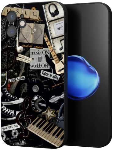 Чехол Mcover для Apple iPhone 12 Mini рисунок