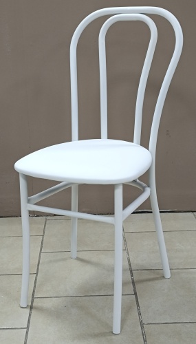 Стул Фортресс Венский, 90x38x42 см, белый 1 шт.