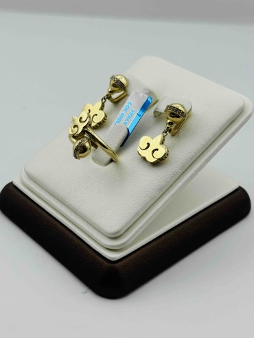 3161 gold ИП Дарханбаев вес 5.89 г золото, цирконий