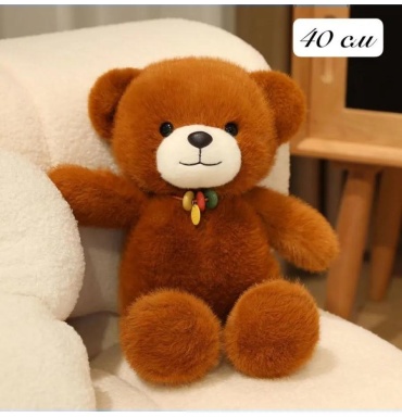 Мягкая игрушка медведь, 40 см