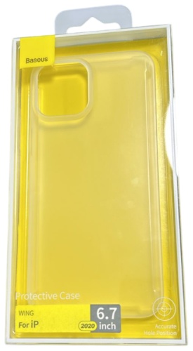 Чехол Baseus для Apple iPhone 12 Pro Max прозрачный