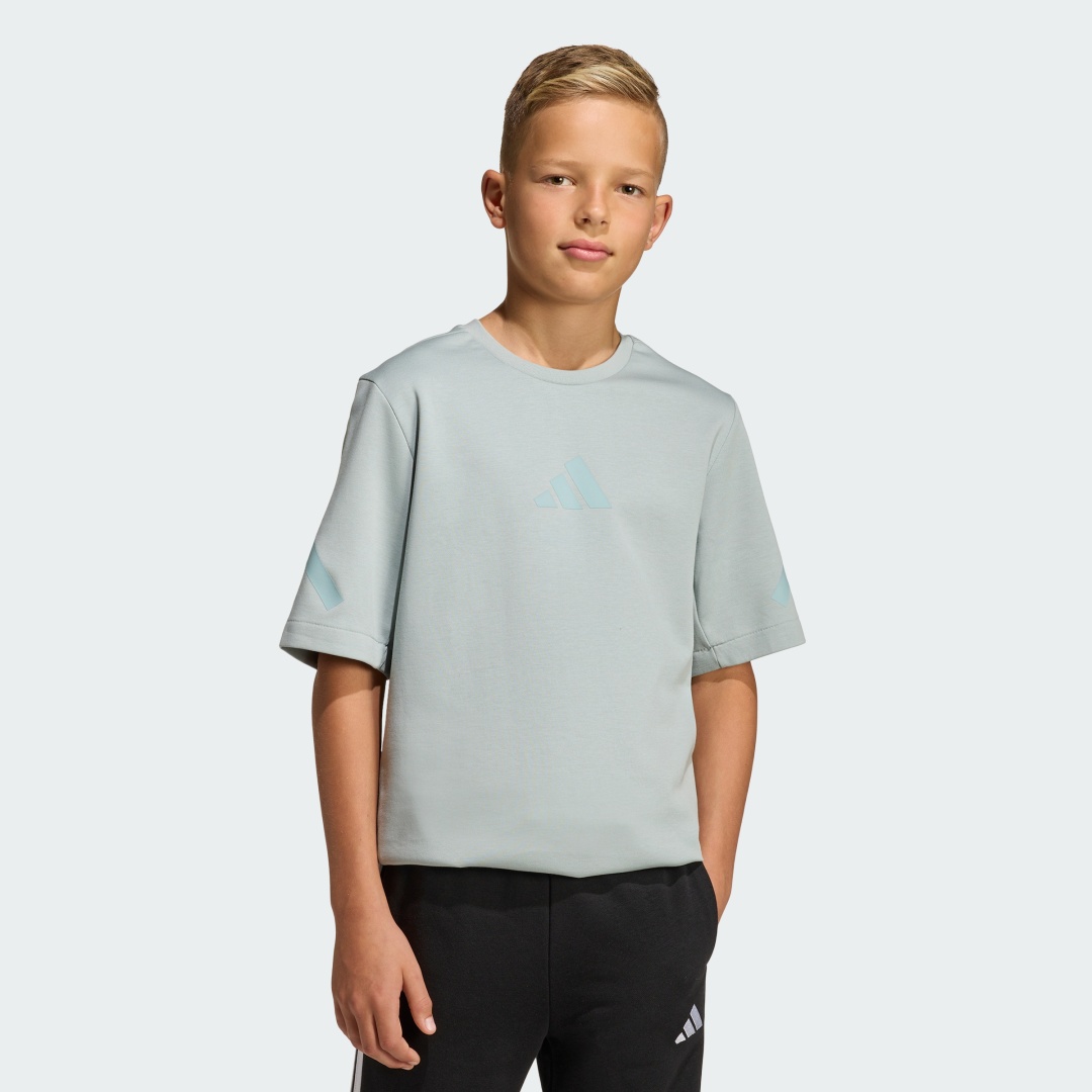 Футболка adidas бирюзовый