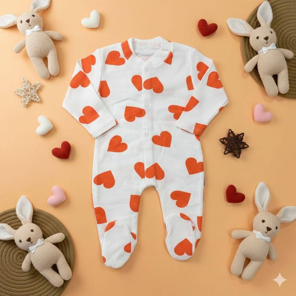 Слип Murat Baby белый, оранжевый