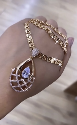 Xuping Jewelry медицинская сталь, фианит