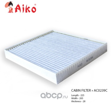 AIKO салонный фильтр AC0239C