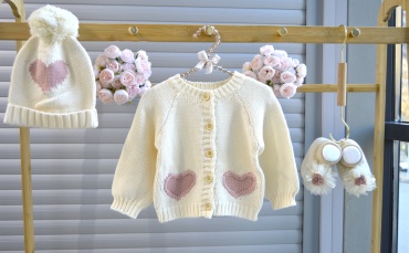 Кардиган inzhubaby светло-бежевый