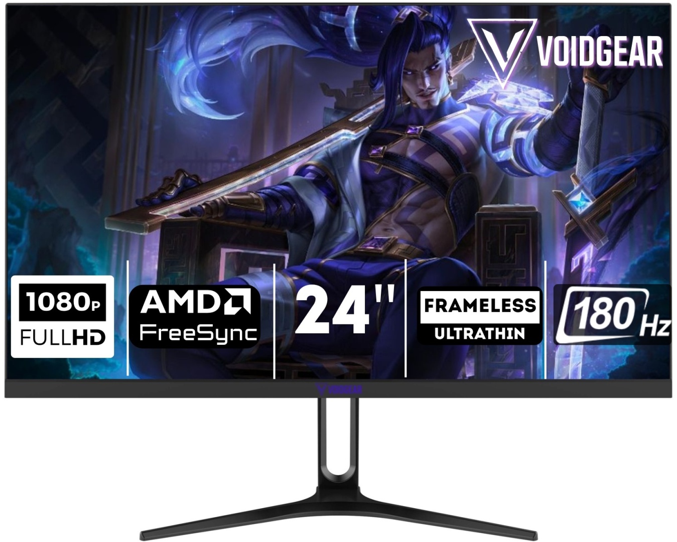Монитор 23.8" VOIDGEAR VG238F18 черный