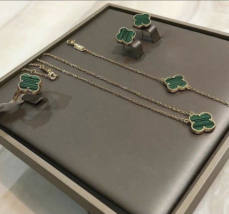 AYOS VC Silver sterling 925 вес 9.1 г серебро, золото, малахит