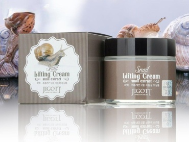JIGOTT крем Snail Lifting Cream для лица, для зоны декольте 70 мл
