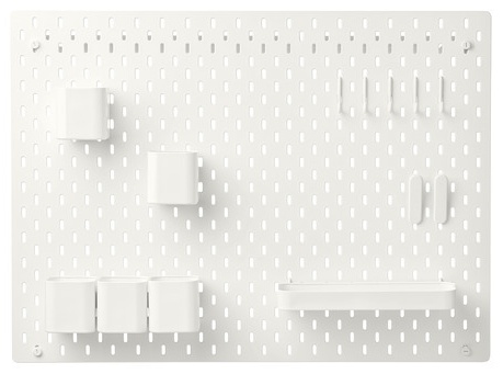 IKEA настенная решетка SKÅDIS 1 шт, сталь