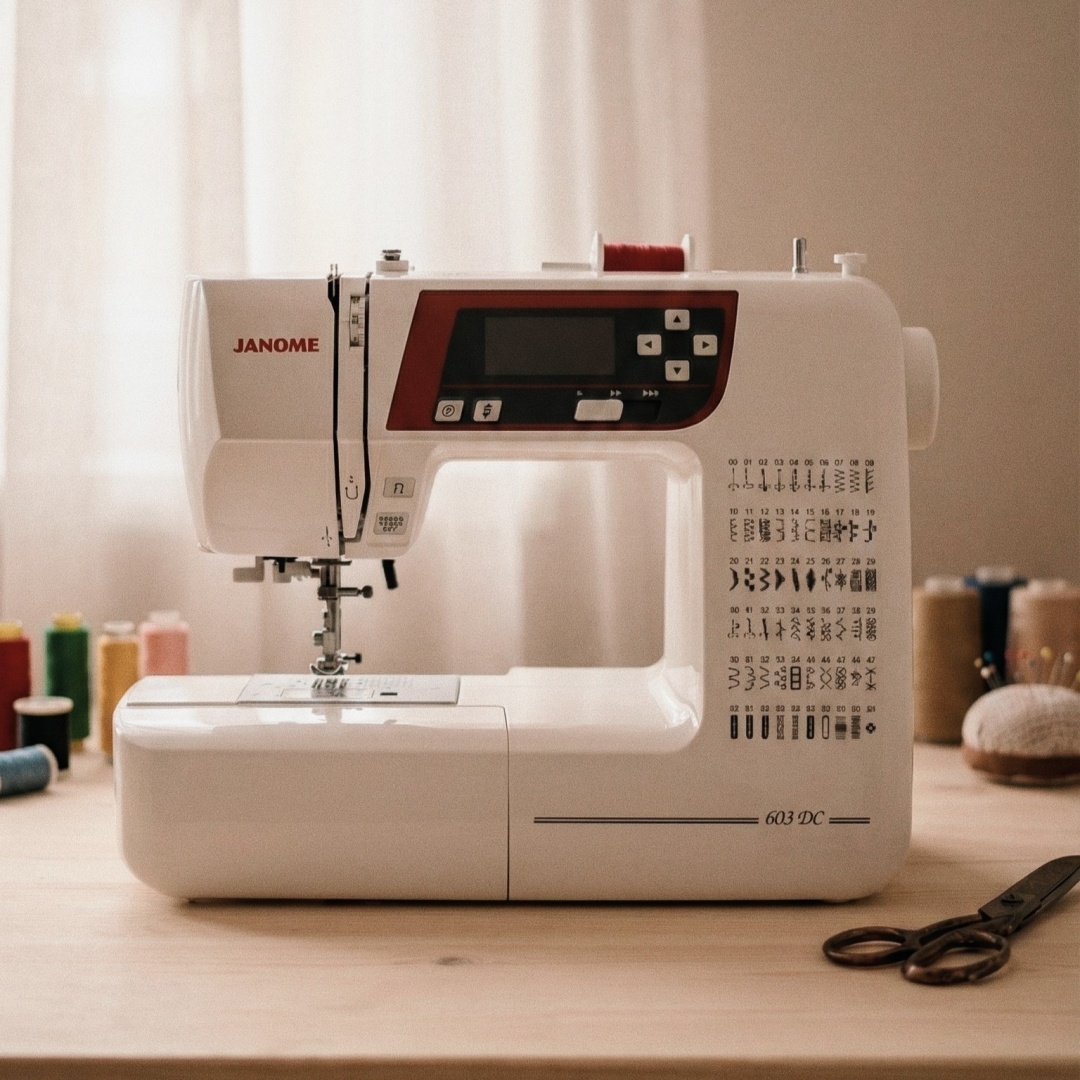 Швейная машина Janome DC 603 белый