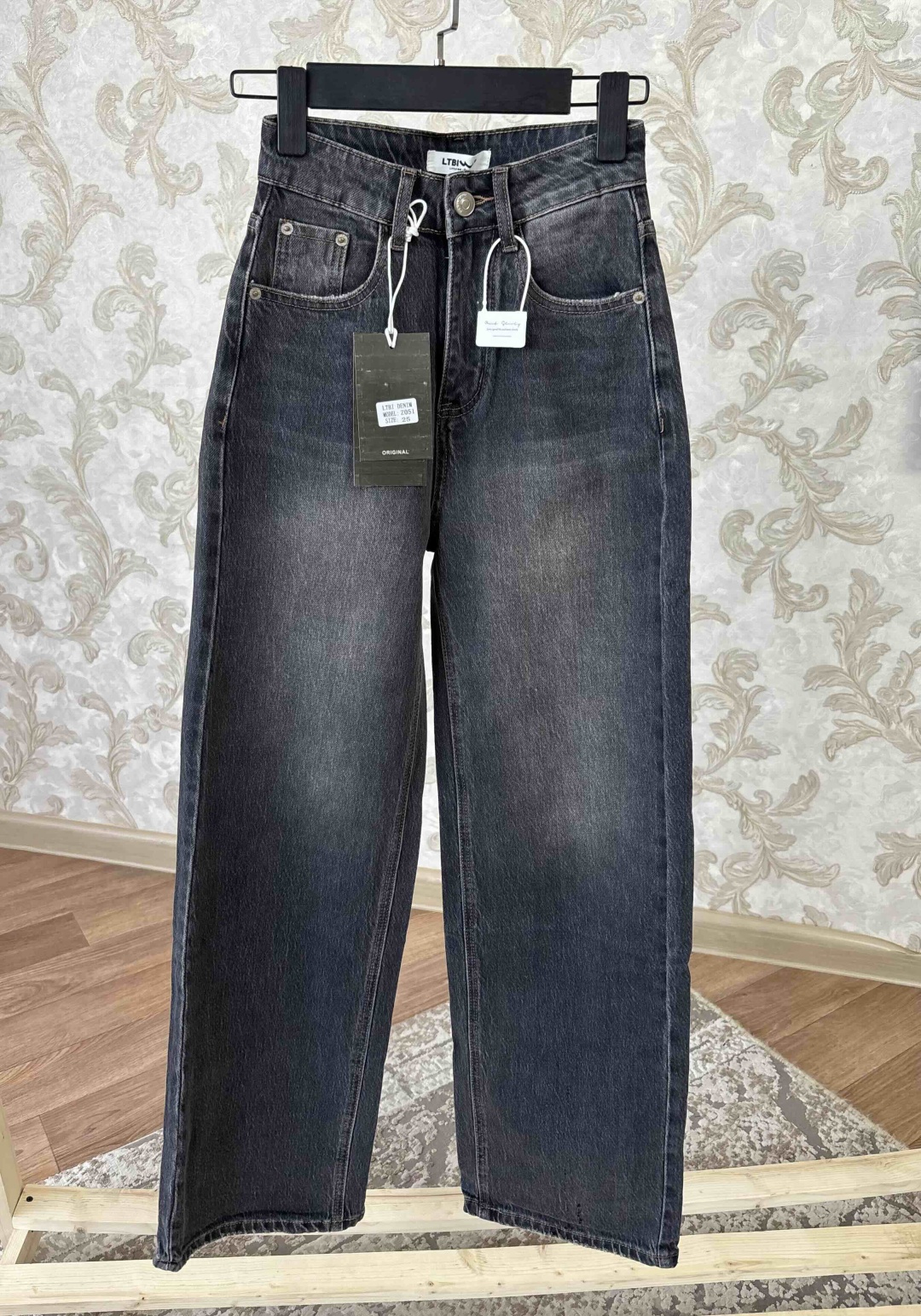 Джинсы палаццо Denim темно-синий