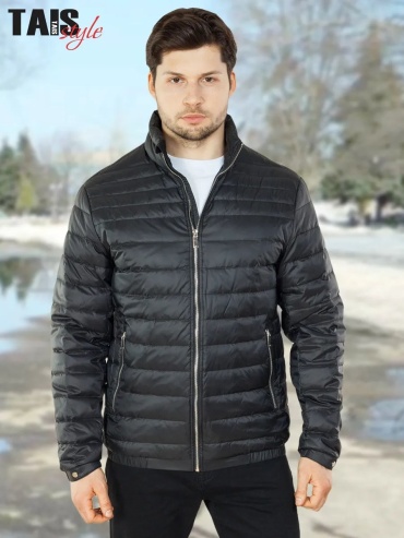 Демисезонная куртка TAIS STYLE черный