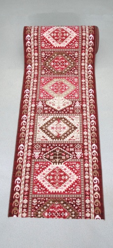 Ковровая дорожка Carpets Vitebsk безворсовая, полиамид, войлок, 100 см x 5.5 м
