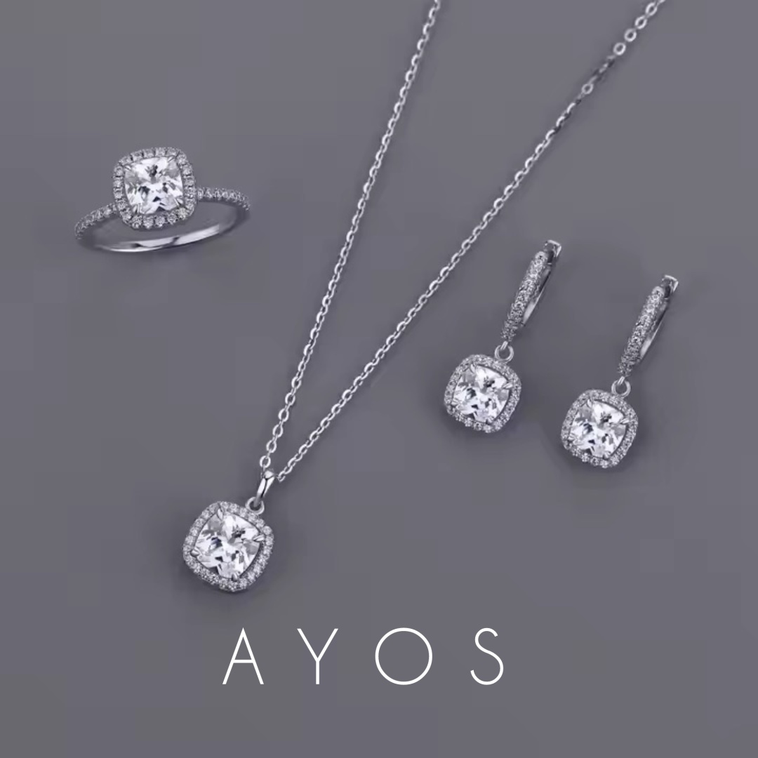 AYOS GRA Moissanite VVS1/D, лабораторный бриллиант с сертификатом 1101/6 вес 9.2 г серебро, муассанит