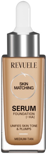 Revuele SERUM FOUNDATION + HA MEDIUM-TAN тональный крем MEDIUM-TAN 30 г
