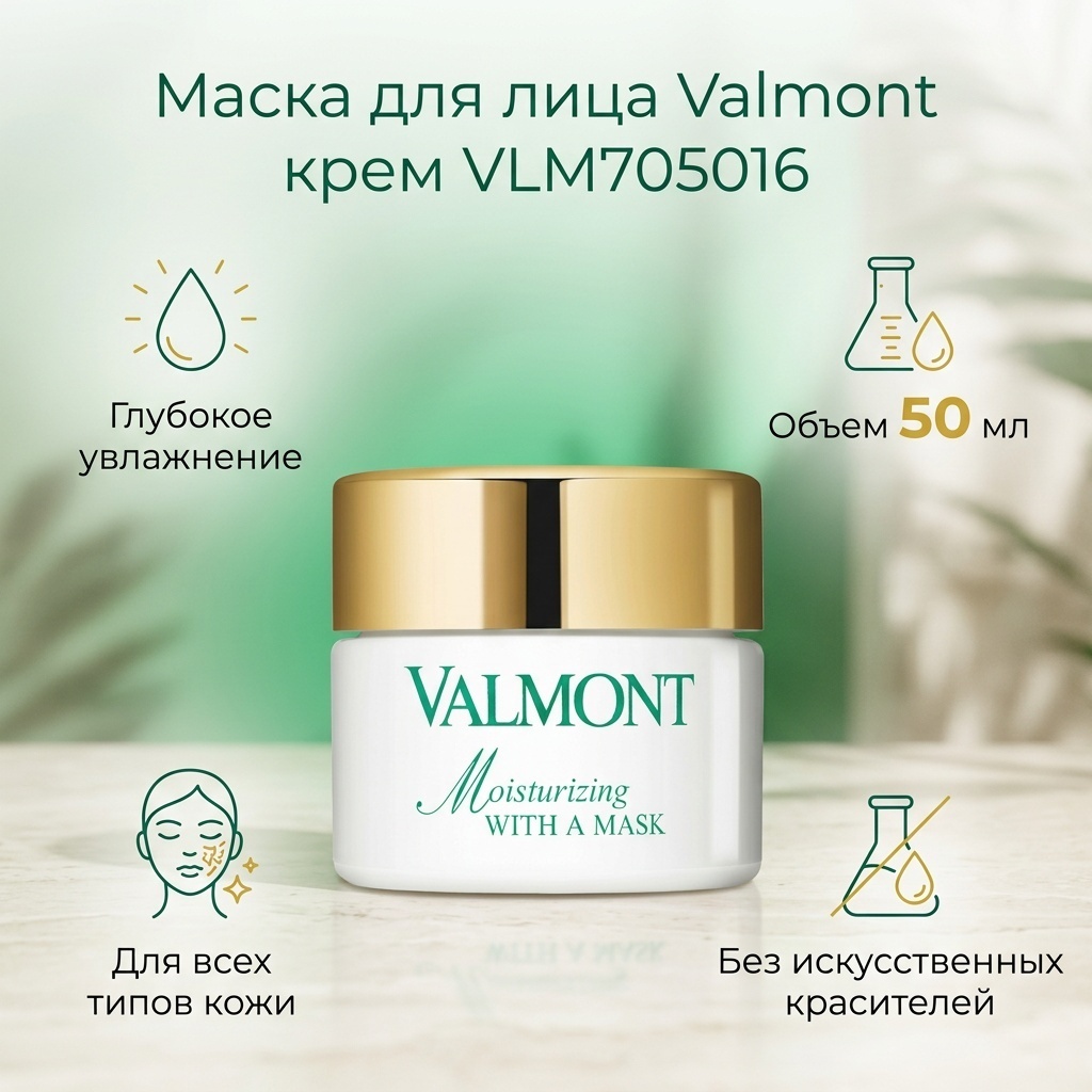 Маска для лица Valmont крем VLM705016 50 мл