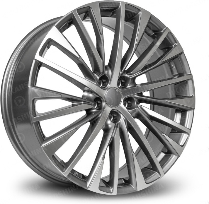 WorldWheels BK 1118 8x21/5x114.3 D60.1 ET30 4 диска черный, серебристый, графит, серый