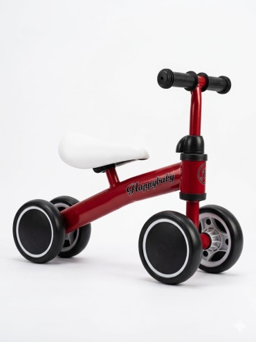 Беговел классический Happybaby красный