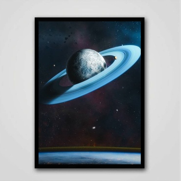 Quantum картина Космос внутри 21x30 см