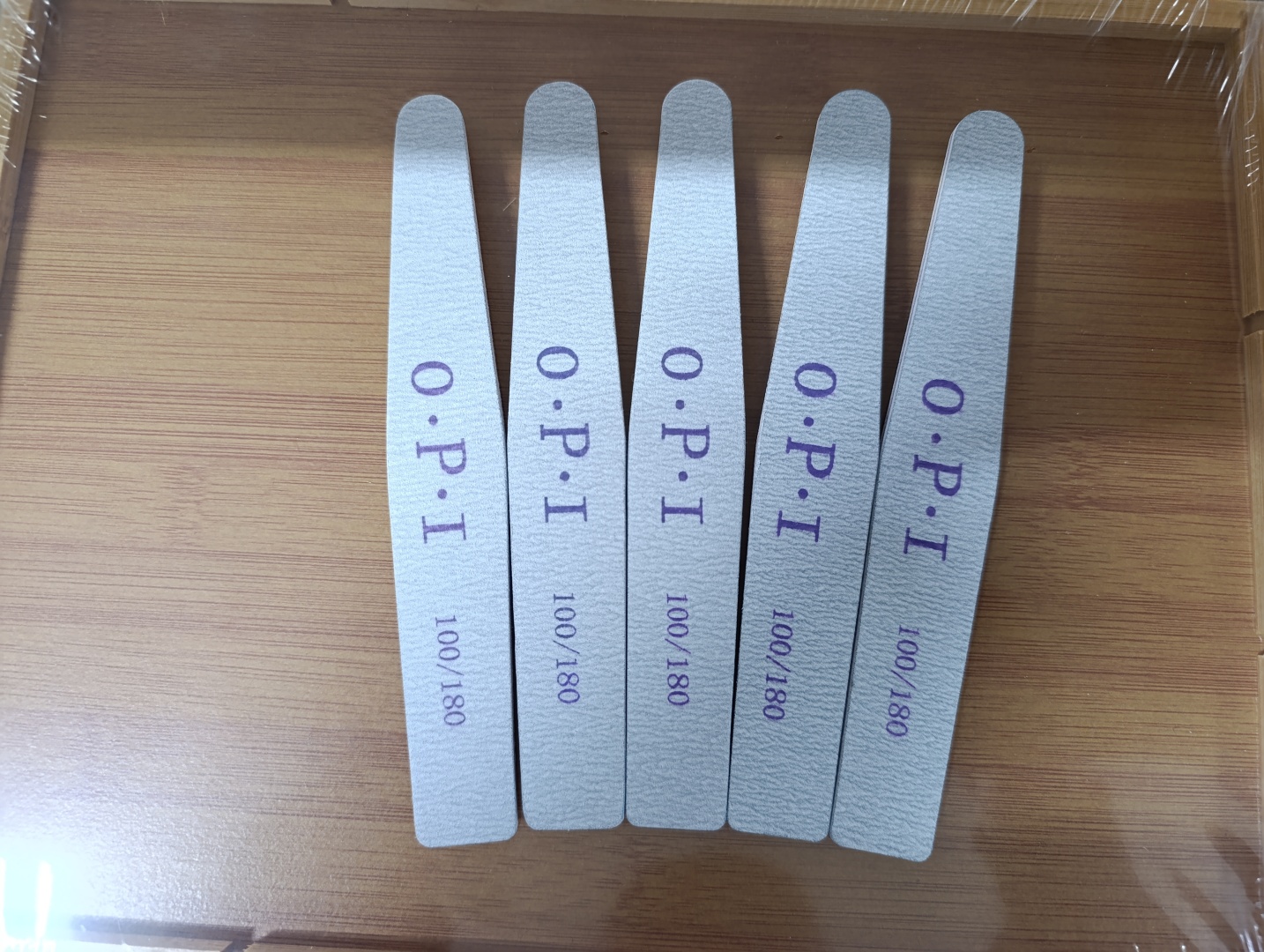 OPI маникюрная пилка 100/180 грит 5 шт