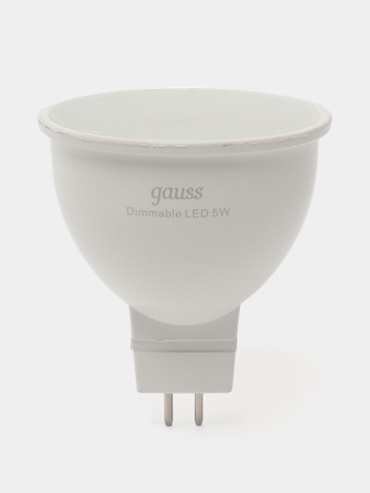 Gauss 5W GU5.3, светодиодная, холодный белый