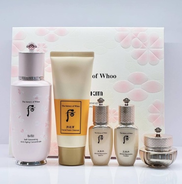 The History of Whoo Bichup Self-Generating Anti-Aging Concentrate 5 Set Лифтинг Набор с Полноформатной Сывороткой набор по уходу за лицом унисекс