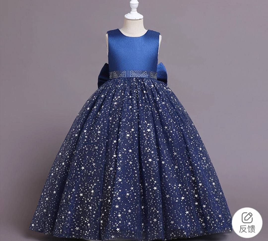 Нарядное платье FASHION синий